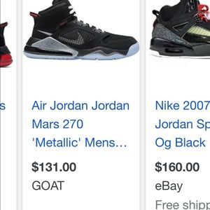 Men’s Nike/Jordan Mars 270 size 12